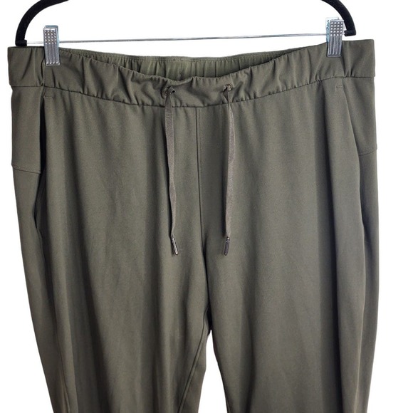 Lululemon On The Fly Pant Luxtreme Dark Olive Womens 12 - Picture 2 of 8